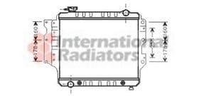 Радиатор охлаждения двигателя