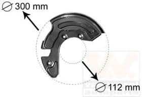 Кожух гальмівного диску