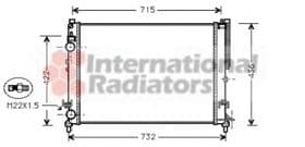 Радиатор охлаждения двигателя