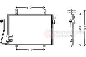 Радиатор кондиционера