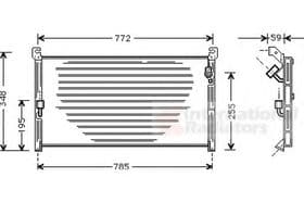 Радіатор кондиціонера