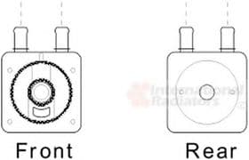 Масляный радиатор двигателя