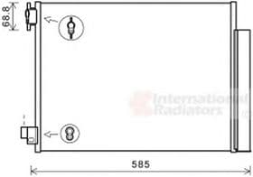 Радіатор кондиціонера