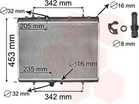 Радиатор охлаждения двигателя Радиатор охлаждения двигателя