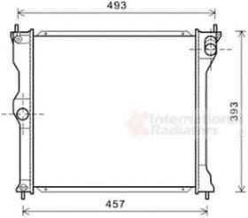 Радиатор охлаждения двигателя