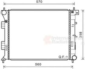 Радиатор охлаждения двигателя Радиатор охлаждения двигателя