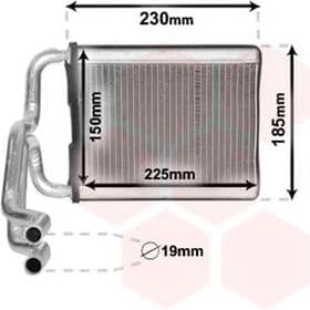 Радиатор печки