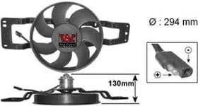 Вентилятор системи охолодження двигуна