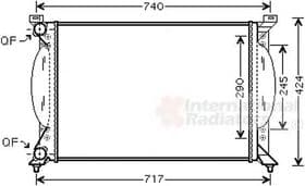 Радиатор охлаждения двигателя Радиатор охлаждения двигателя