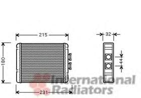 Радиатор печки