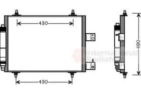 Радіатор кондиціонера Радіатор кондиціонера