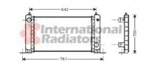 Радиатор охлаждения двигателя