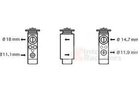 Расширительный клапан кондиционера