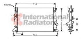 Радіатор охолодження двигуна
