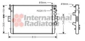 Радіатор охолодження двигуна