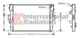 Радіатор охолодження двигуна