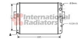 Радиатор охлаждения двигателя