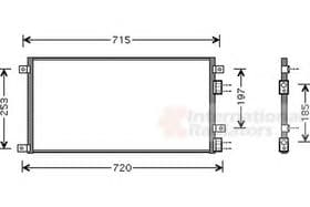 Радиатор кондиционера Радиатор кондиционера