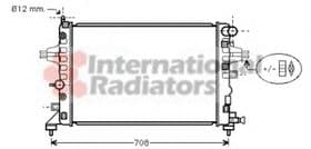 Радиатор охлаждения двигателя