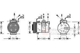 Компрессор кондиционера