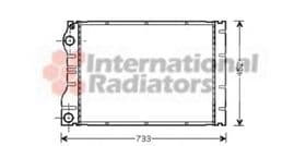 Радиатор охлаждения двигателя