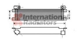 Оливний радіатор двигуна