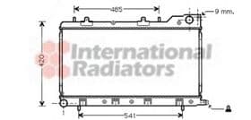Радиатор охлаждения двигателя