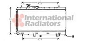 Радіатор охолодження двигуна