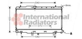 Радиатор охлаждения двигателя