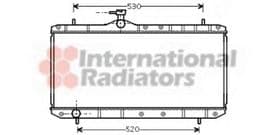 Радиатор охлаждения двигателя