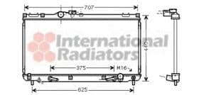 Радіатор охолодження двигуна