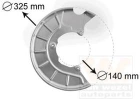 Кожух тормозного диска Кожух тормозного диска