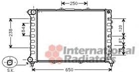 Радіатор охолодження двигуна Радіатор охолодження двигуна