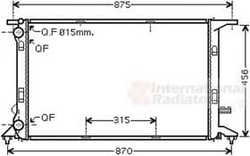 Радиатор охлаждения двигателя Радиатор охлаждения двигателя