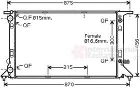 Радиатор охлаждения двигателя