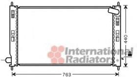 Радіатор охолодження двигуна