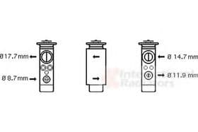 Расширительный клапан кондиционера