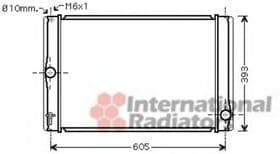Радиатор охлаждения двигателя