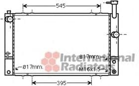 Радиатор охлаждения двигателя
