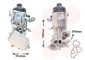 Масляный радиатор двигателя