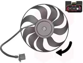 Вентилятор системы охлаждения двигателя