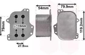 Масляный радиатор двигателя