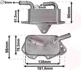 Масляный радиатор двигателя