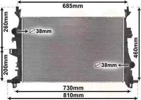 Радиатор охлаждения двигателя Радиатор охлаждения двигателя