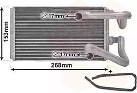 Радіатор пічки Радіатор пічки