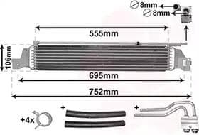 Радіатор КПП