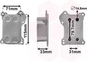 Масляный радиатор двигателя