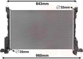 Радиатор охлаждения двигателя Радиатор охлаждения двигателя