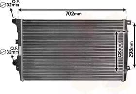 Радиатор охлаждения двигателя Радиатор охлаждения двигателя