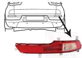 Задня протитуманна фара